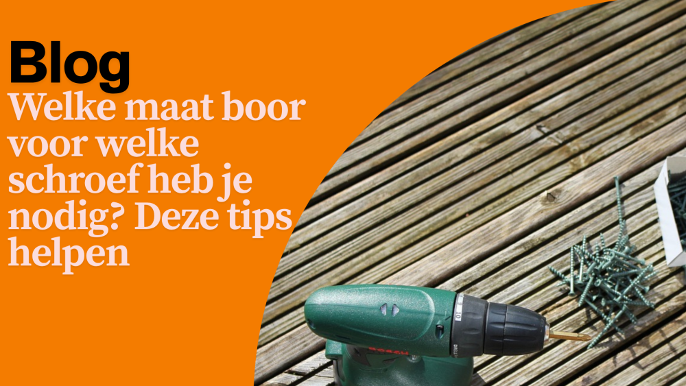 Welke maat boor