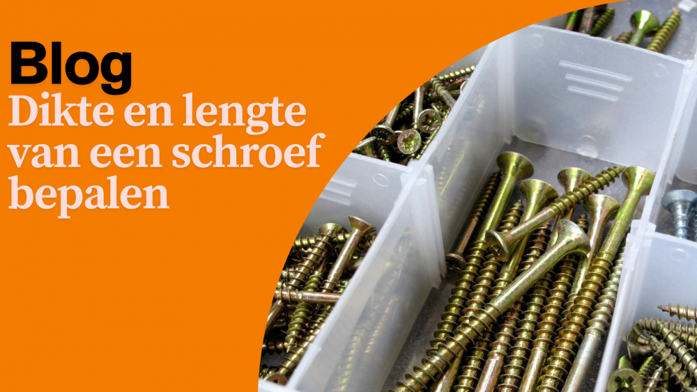 Dikte en lengte schroef