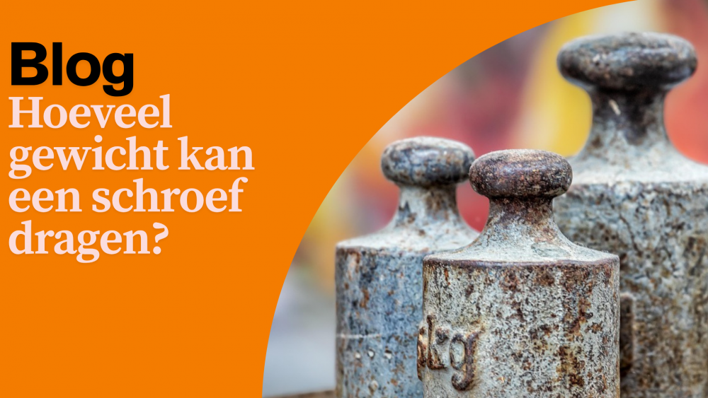 Hoeveel gewicht schroef