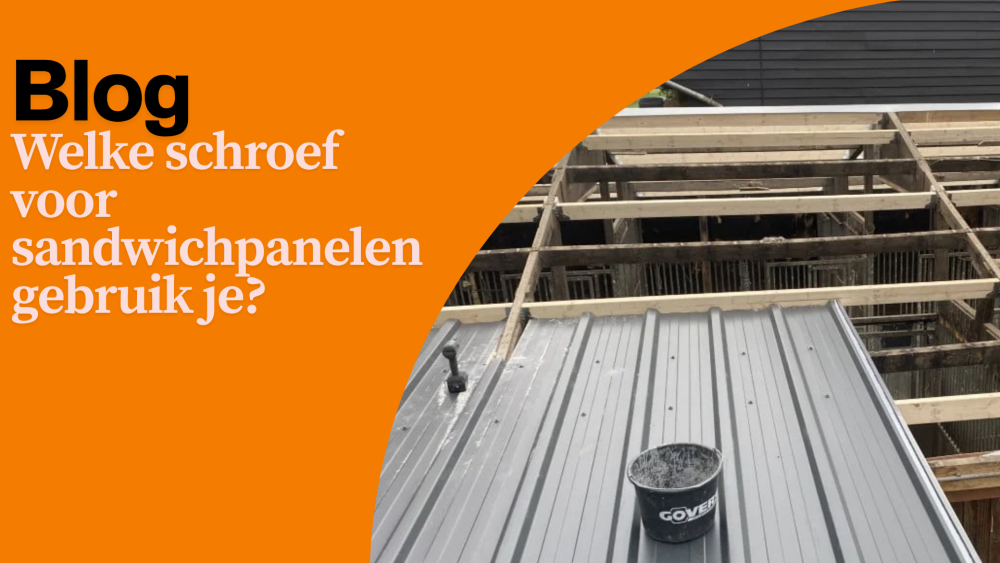 Schroef voor sandwichpanelen