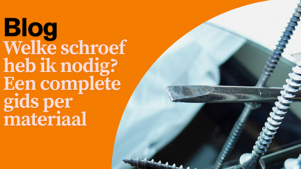 Welke schroef heb ik nodig