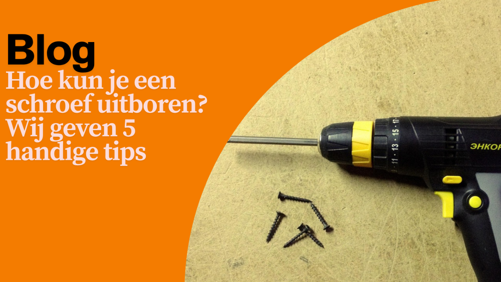 Schroef uitboren