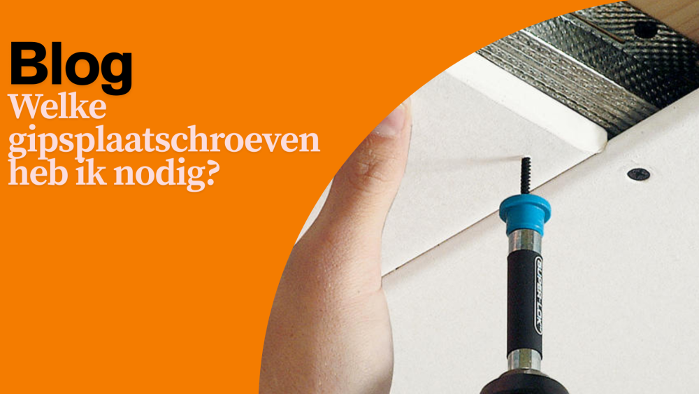 Welke gipsplaatschroeven
