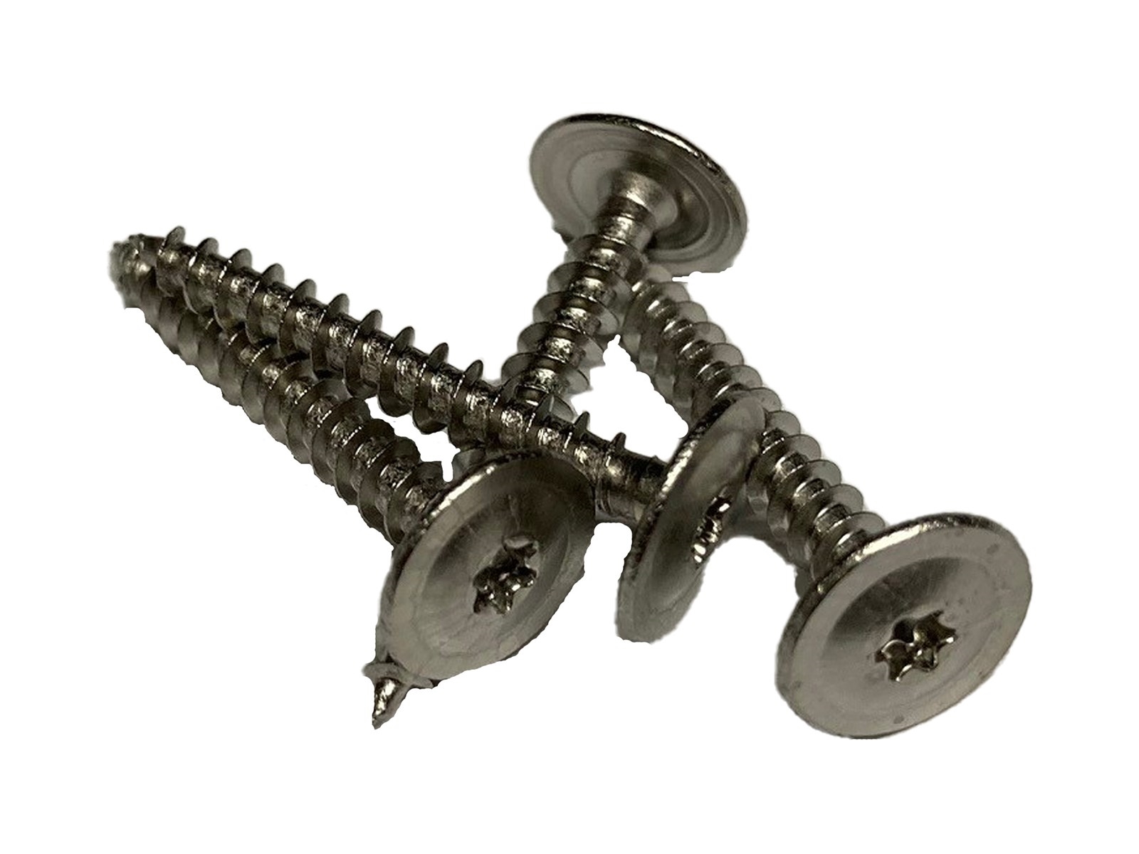 RVS felsplaatschroef voor op hout