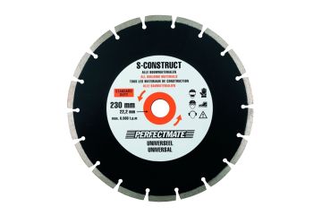 Perfectmate diamantzaagblad, S-construct, 230mm (los)