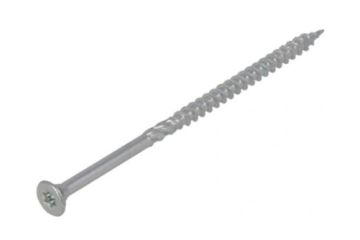 Proftec spaanplaatschroef, verzinkt, Deeldraad, Torx 30, 6.0x180/80mm (100 stuks)