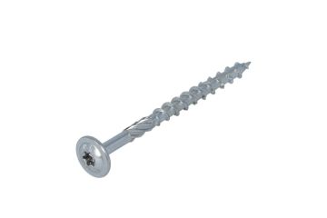 Proftec tellerkopschroef, verzinkt, Deeldraad, Torx 30, 6.0x120/80mm (50 stuks)